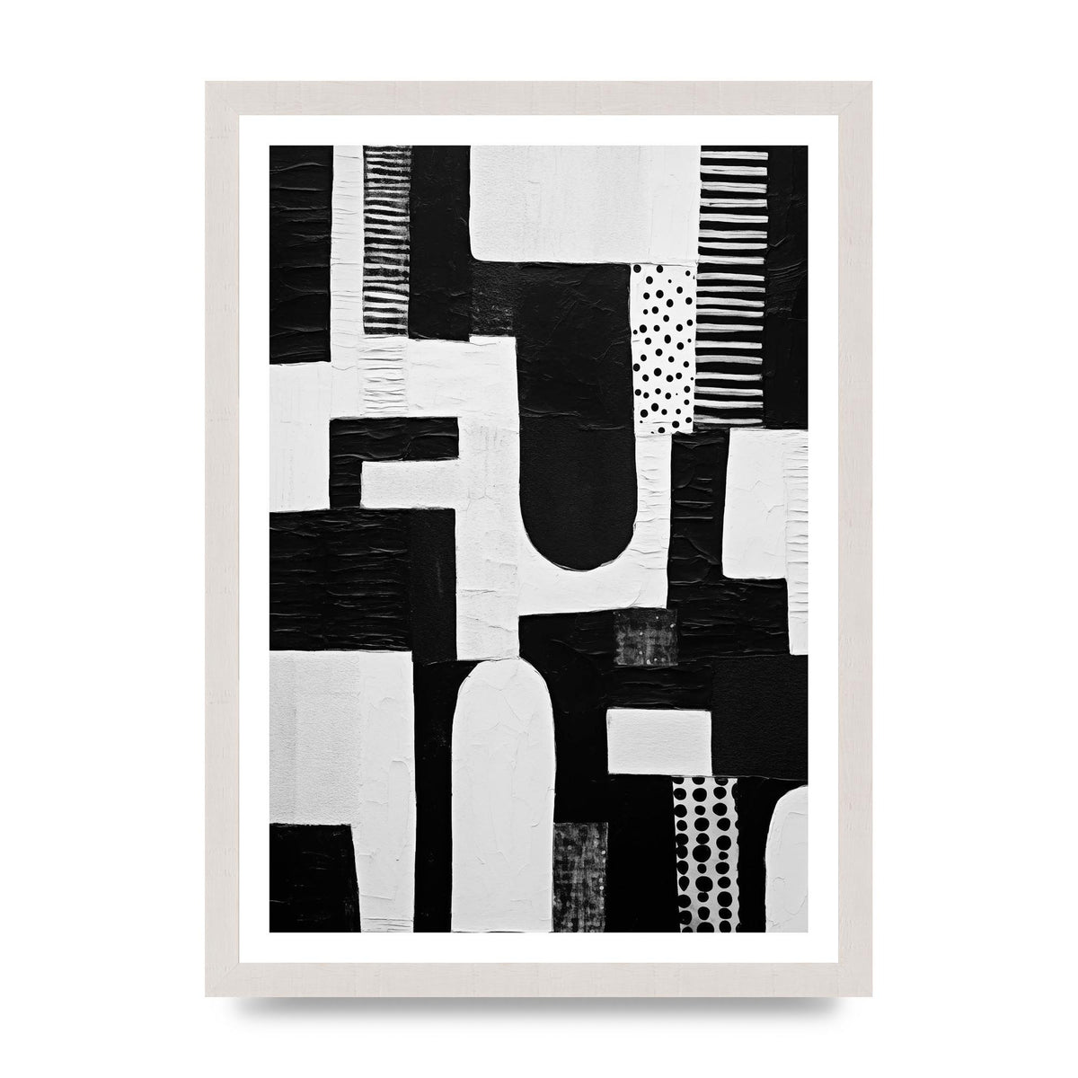 Intricate Monochrome Minimalistic Art