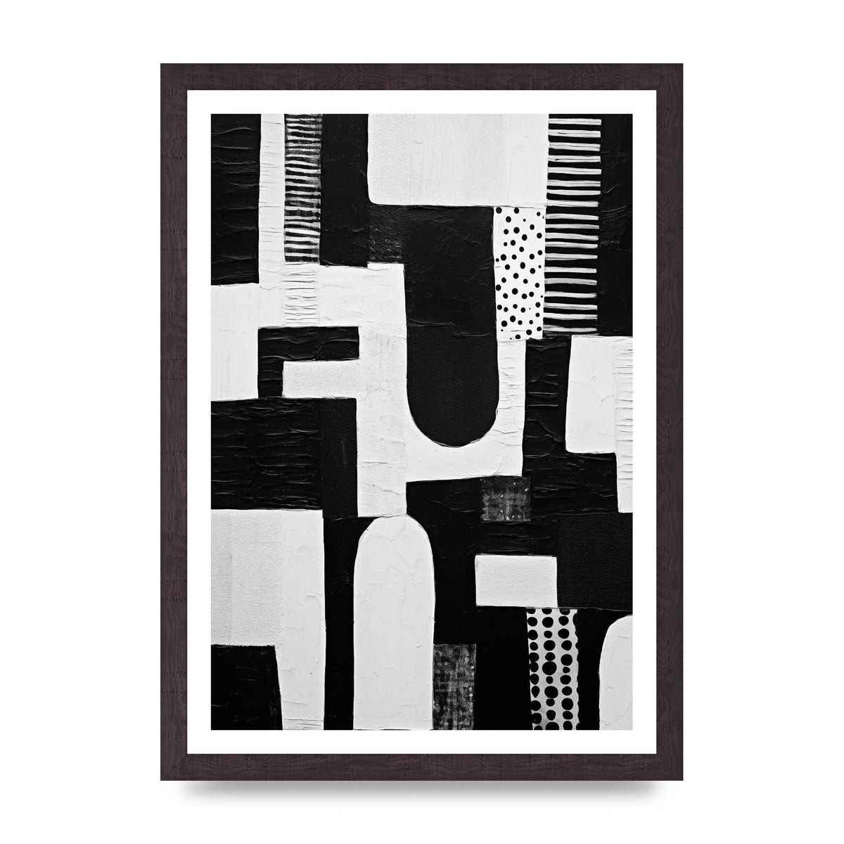 Intricate Monochrome Minimalistic Art