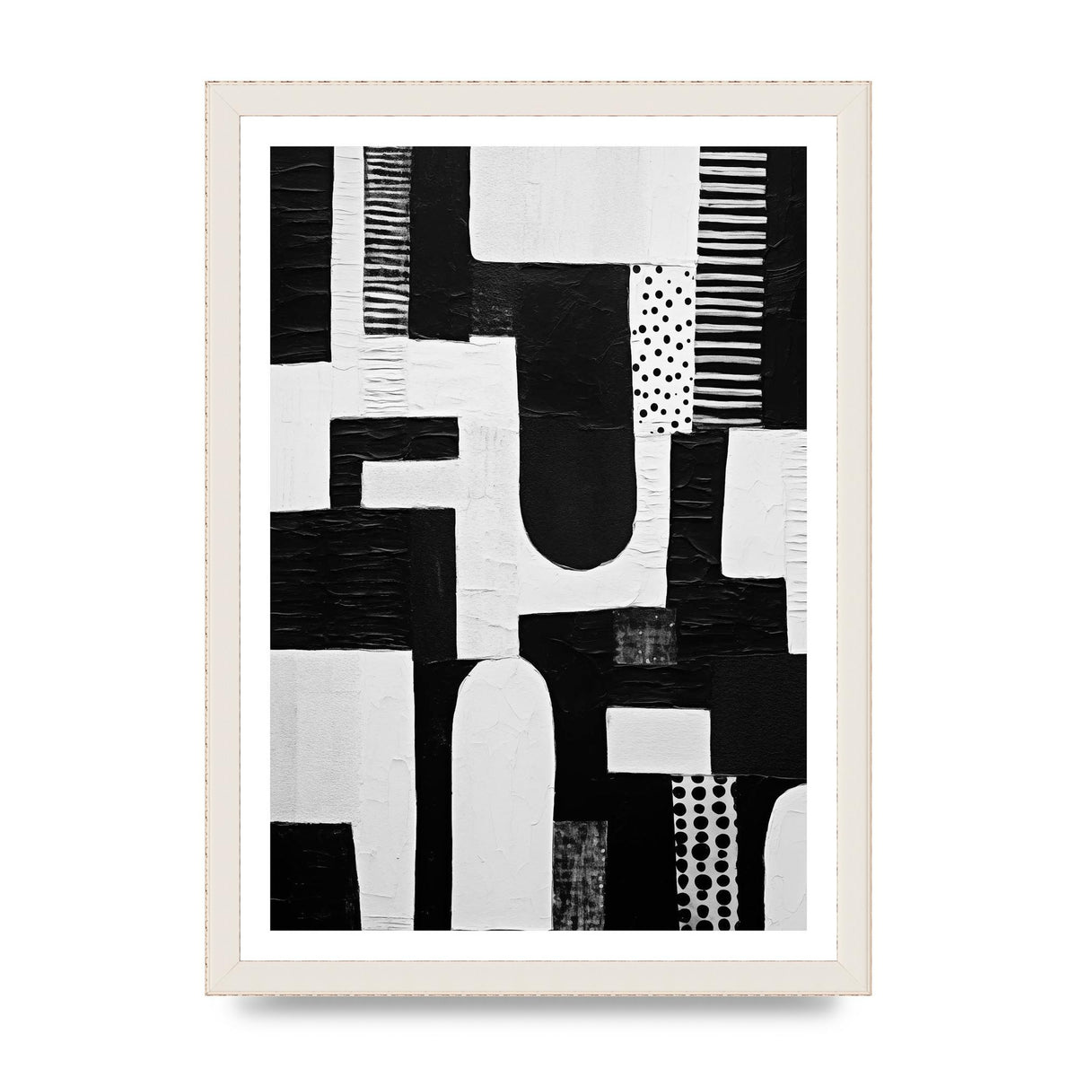 Intricate Monochrome Minimalistic Art