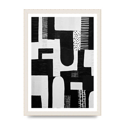 Intricate Monochrome Minimalistic Art
