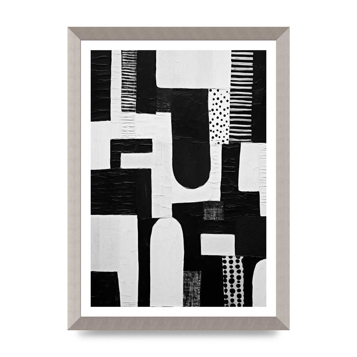 Intricate Monochrome Minimalistic Art