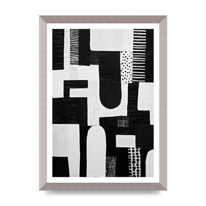 Intricate Monochrome Minimalistic Art