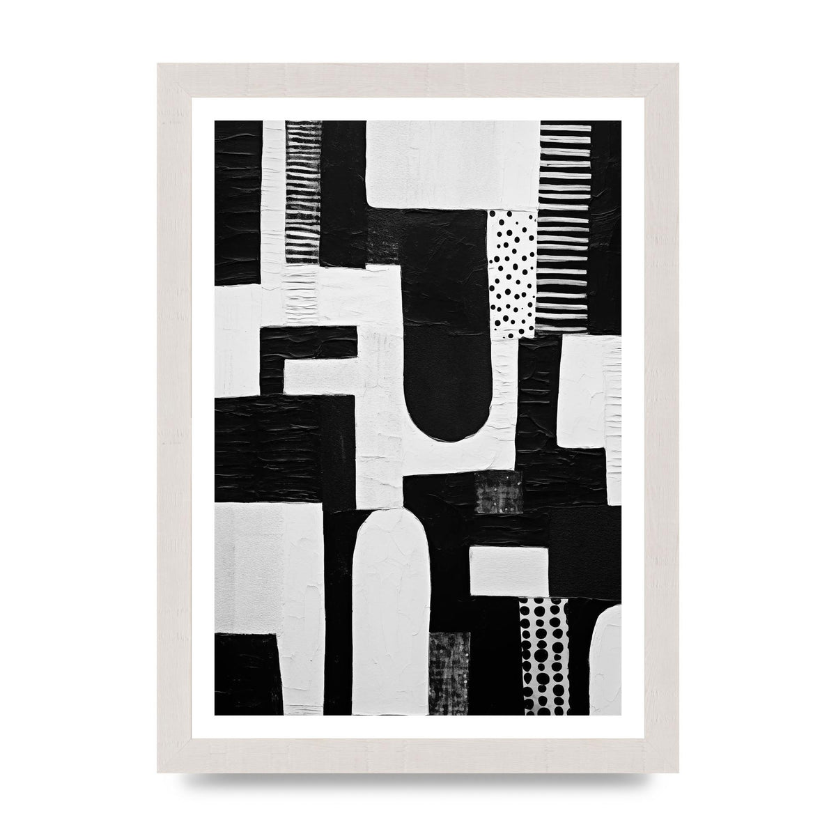 Intricate Monochrome Minimalistic Art