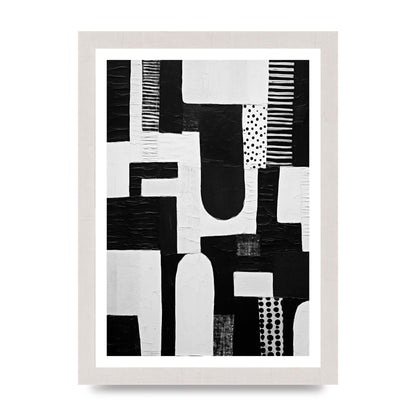 Intricate Monochrome Minimalistic Art