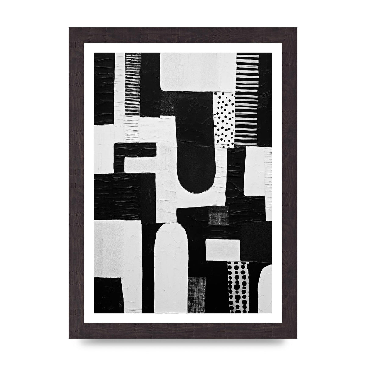 Intricate Monochrome Minimalistic Art