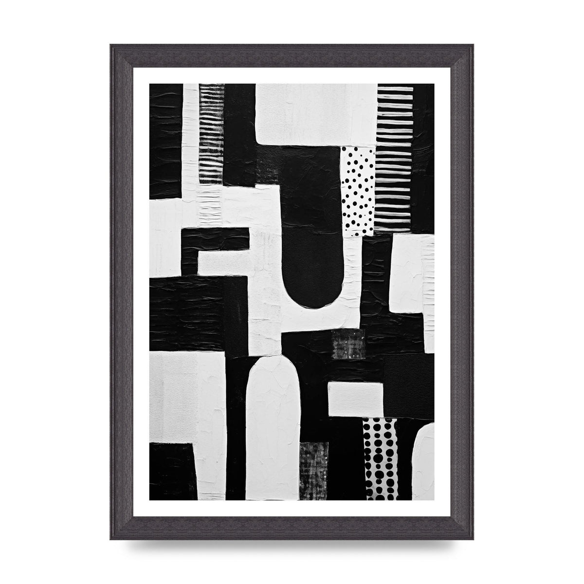 Intricate Monochrome Minimalistic Art