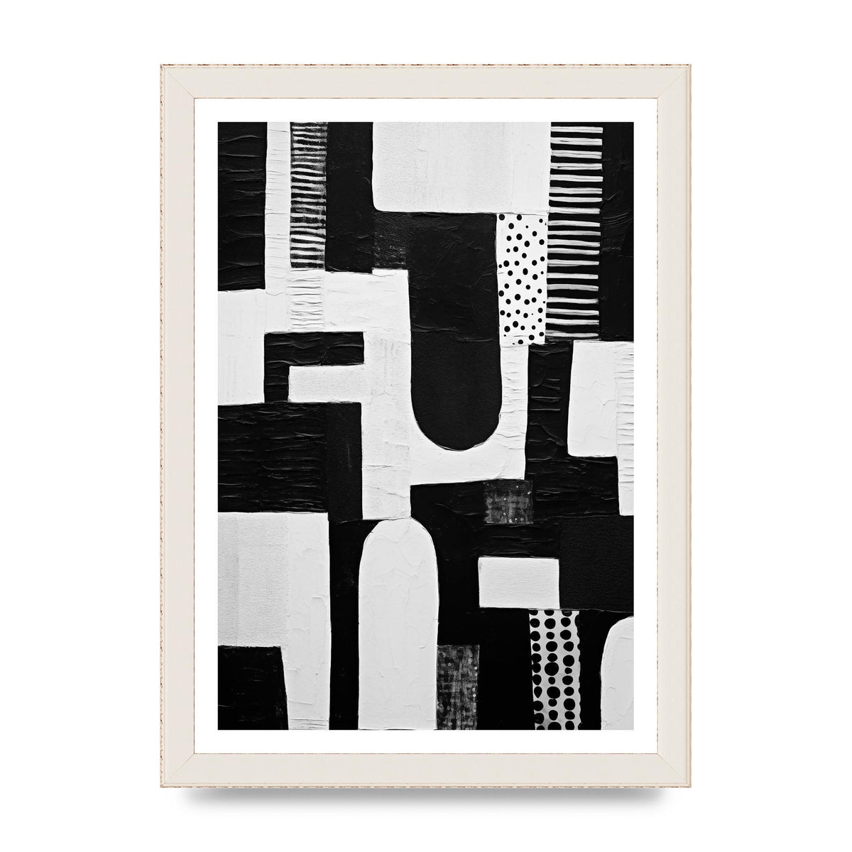 Intricate Monochrome Minimalistic Art