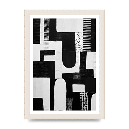Intricate Monochrome Minimalistic Art