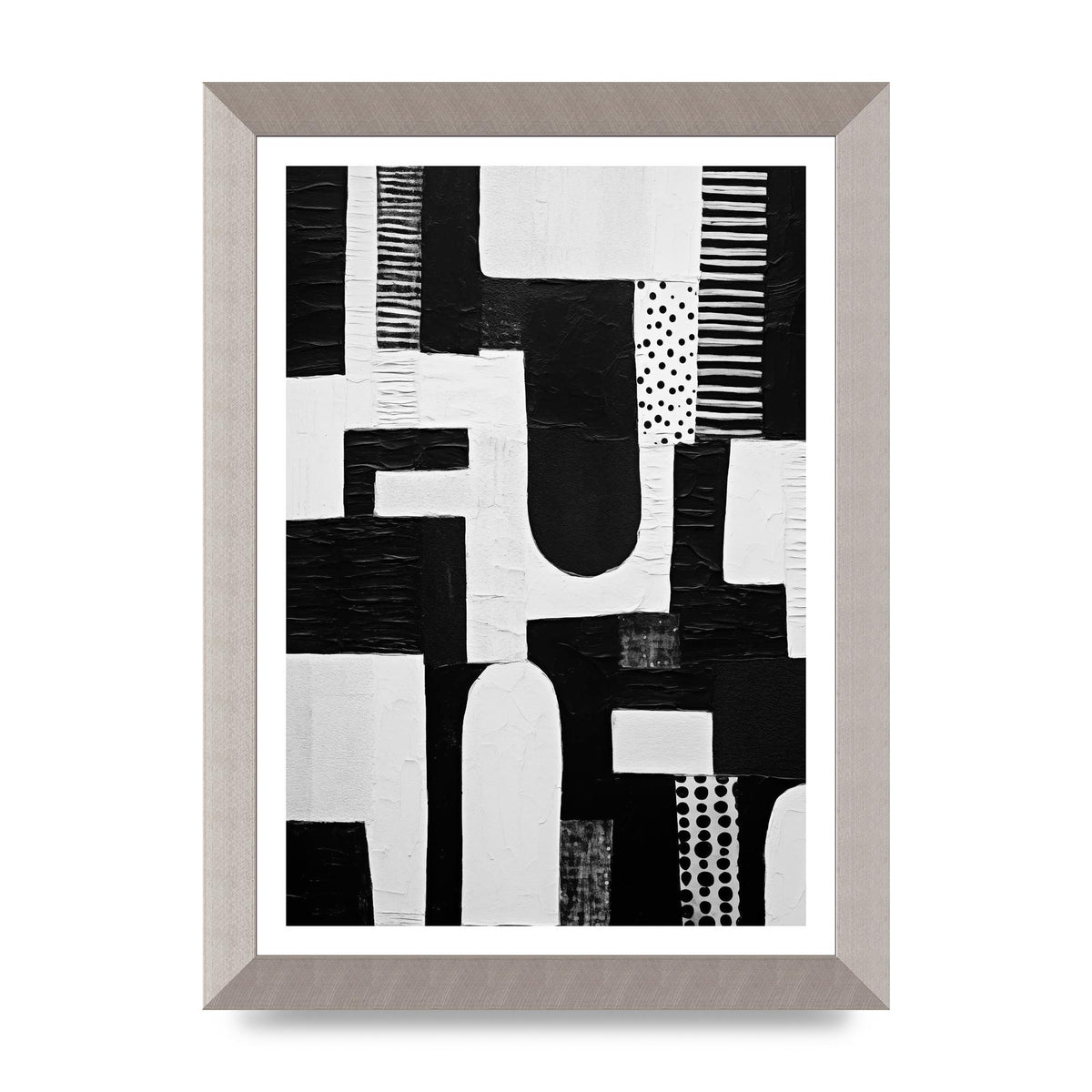 Intricate Monochrome Minimalistic Art