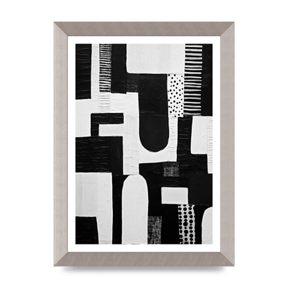 Intricate Monochrome Minimalistic Art