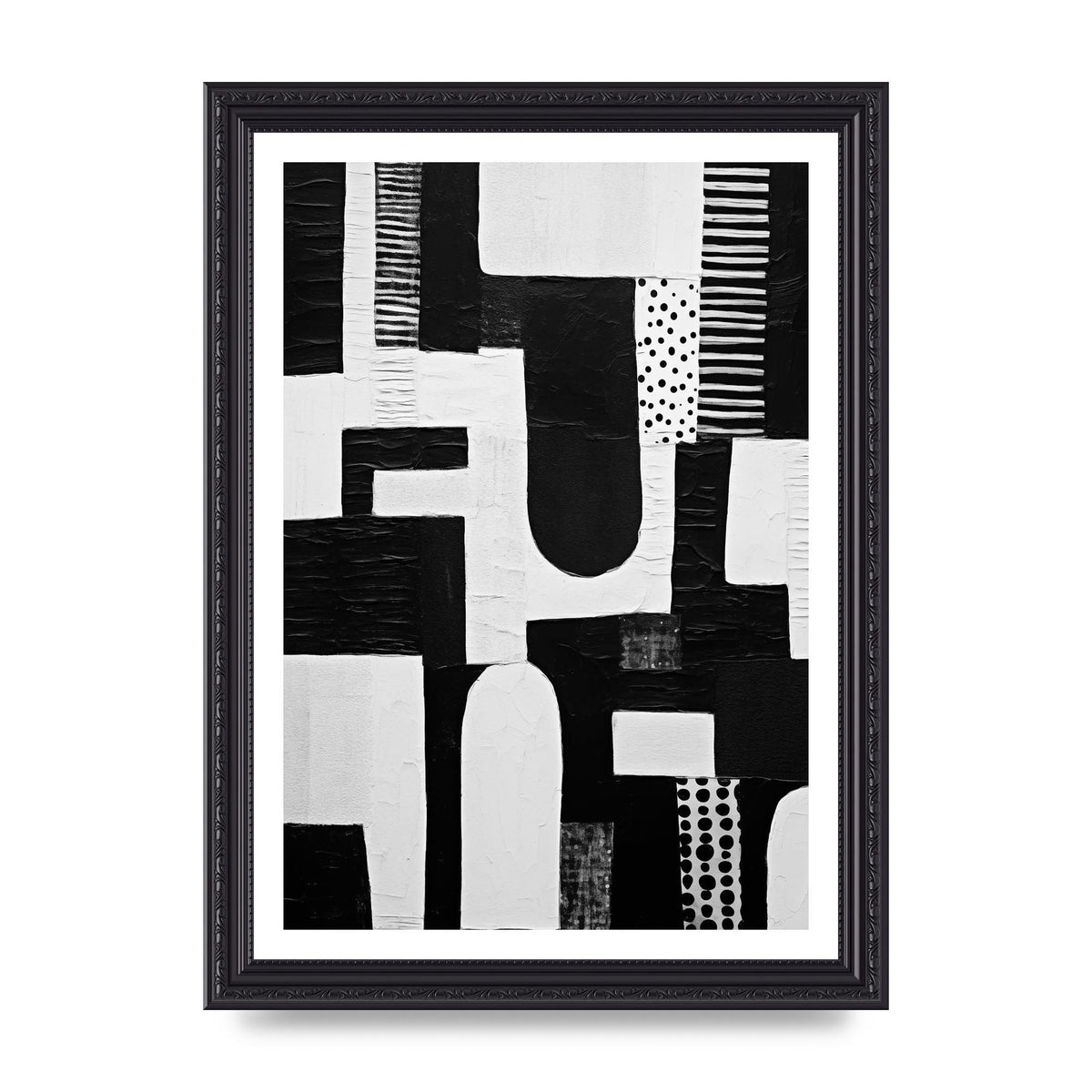 Intricate Monochrome Minimalistic Art