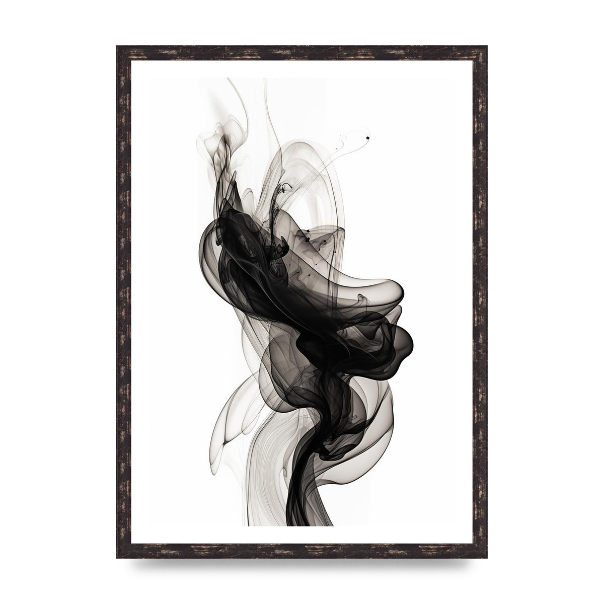 Serene Minimalist Black and White Art