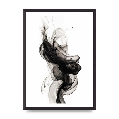 Serene Minimalist Black and White Art