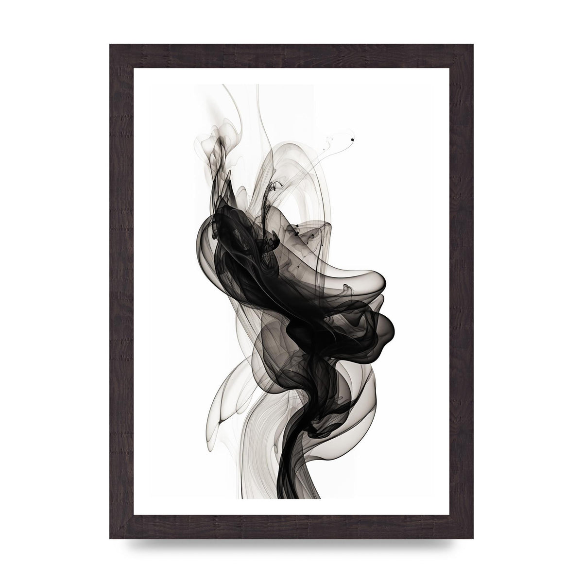 Serene Minimalist Black and White Art