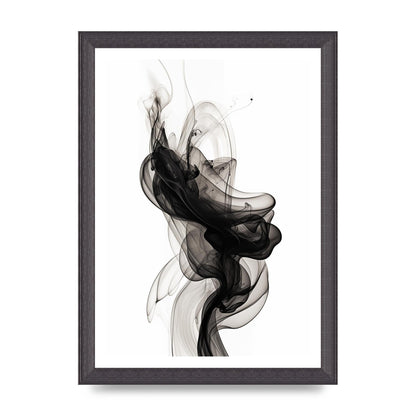 Serene Minimalist Black and White Art