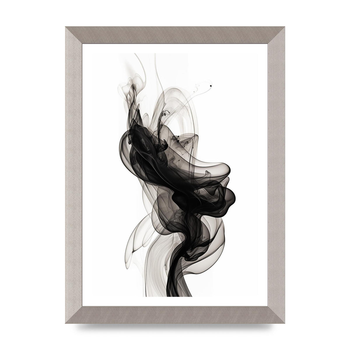 Serene Minimalist Black and White Art