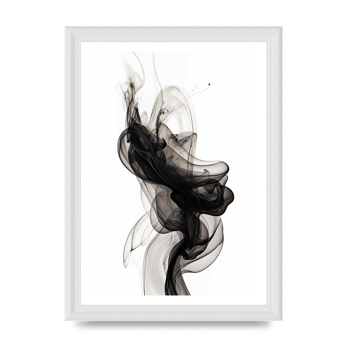 Serene Minimalist Black and White Art