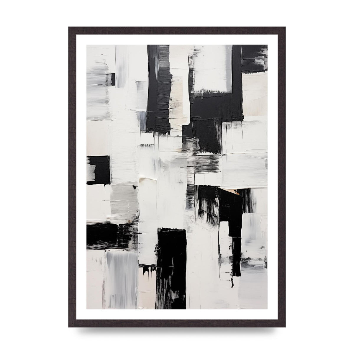 Enthralling Geometric Black and White Art