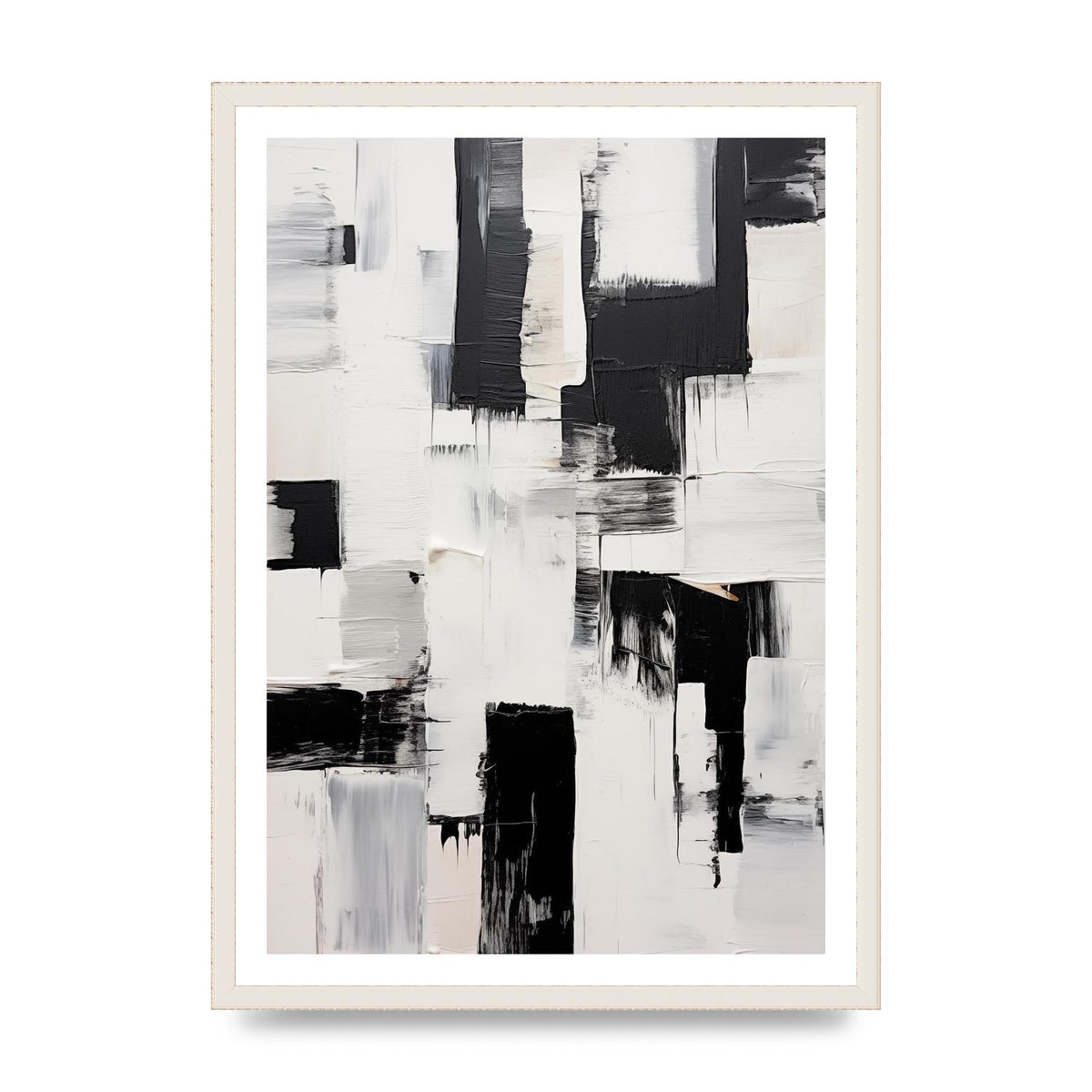 Enthralling Geometric Black and White Art