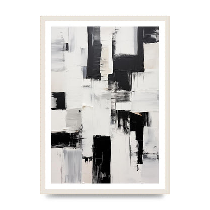 Enthralling Geometric Black and White Art