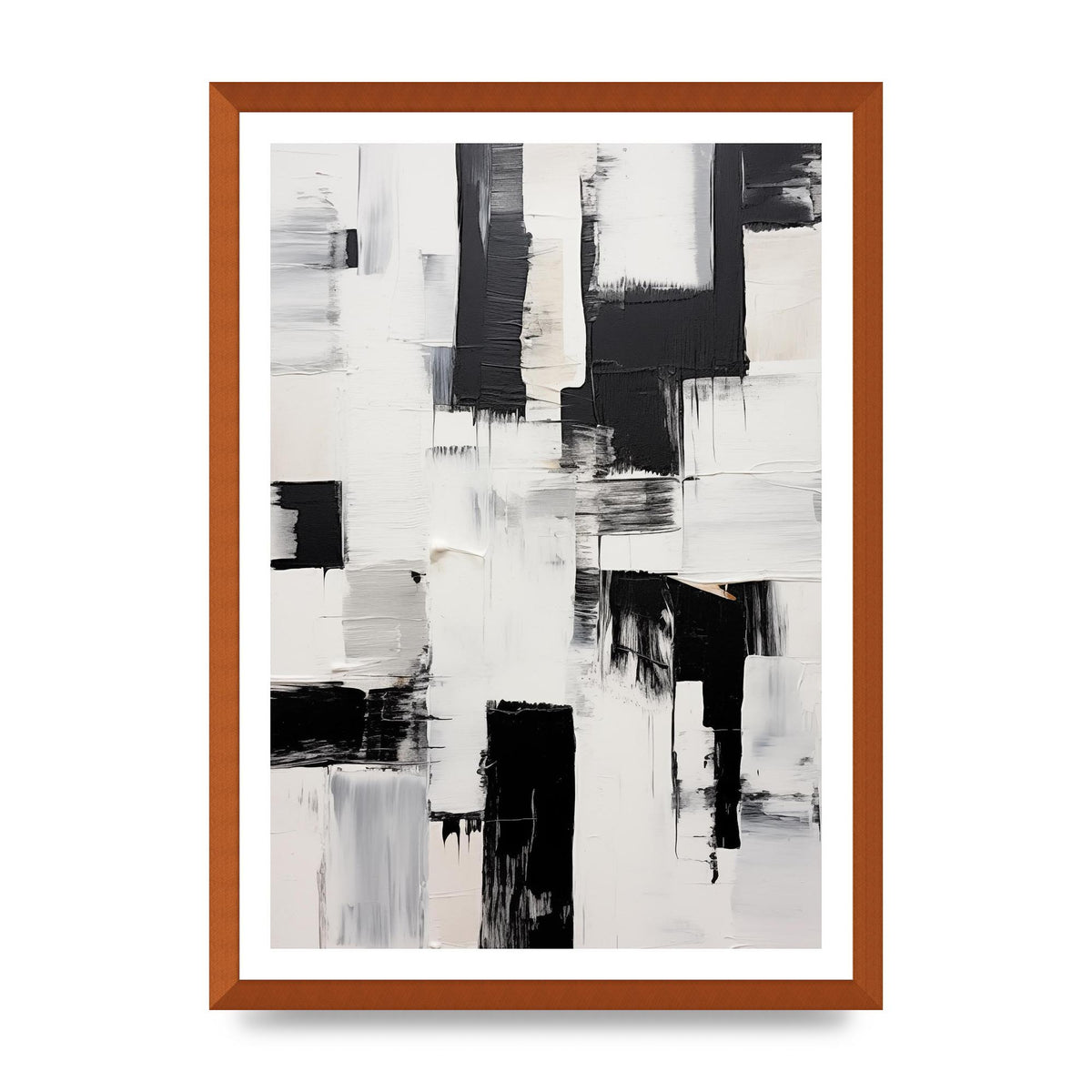Enthralling Geometric Black and White Art