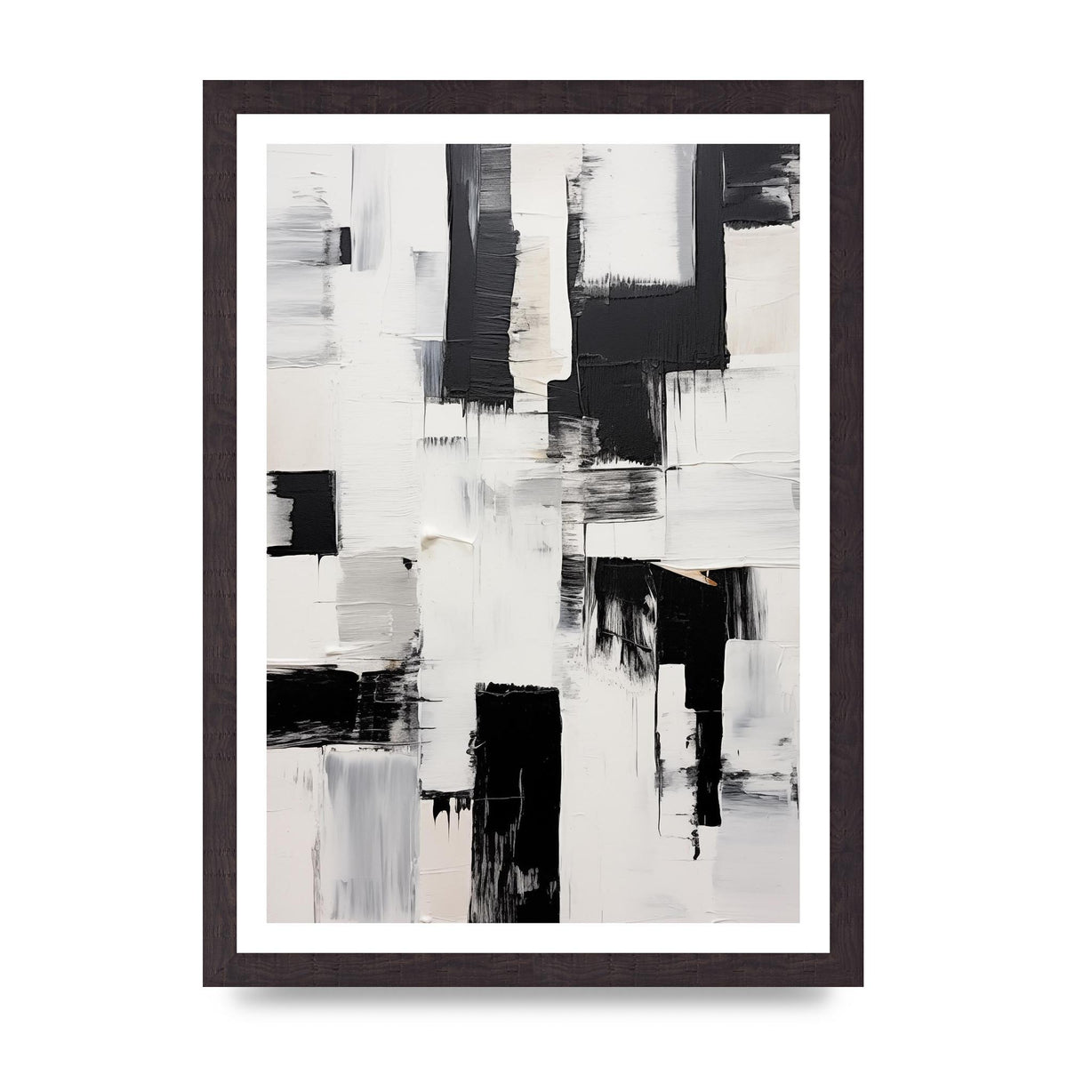 Enthralling Geometric Black and White Art