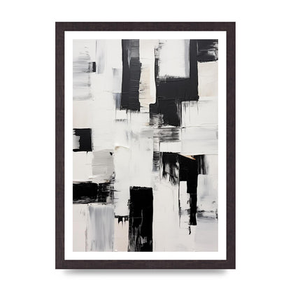 Enthralling Geometric Black and White Art