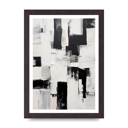 Enthralling Geometric Black and White Art