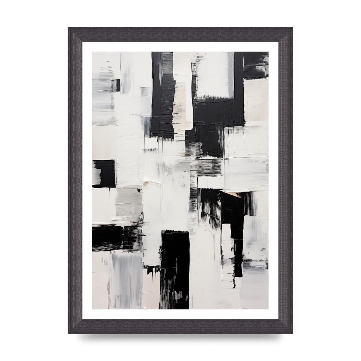 Enthralling Geometric Black and White Art