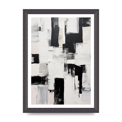 Enthralling Geometric Black and White Art