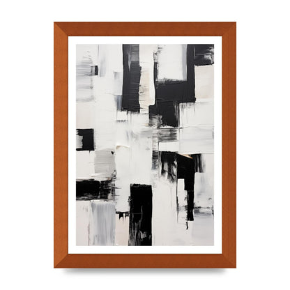 Enthralling Geometric Black and White Art