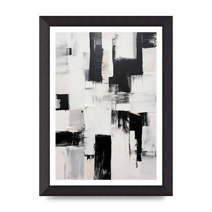 Enthralling Geometric Black and White Art