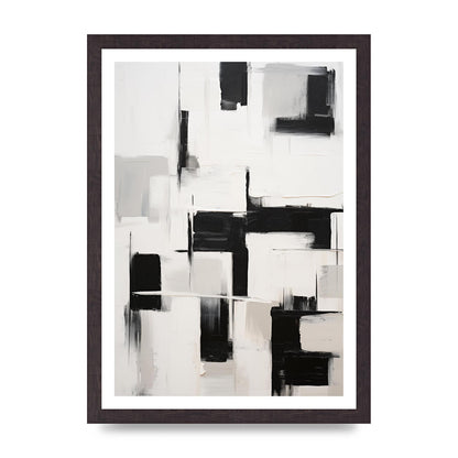 Geometric Patterns in Monochrome Art