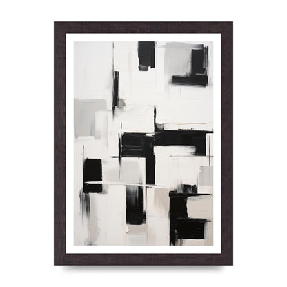 Geometric Patterns in Monochrome Art