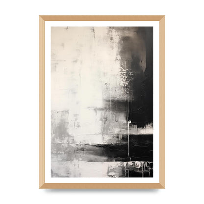 Depth and Texture in Black and White Encaustic