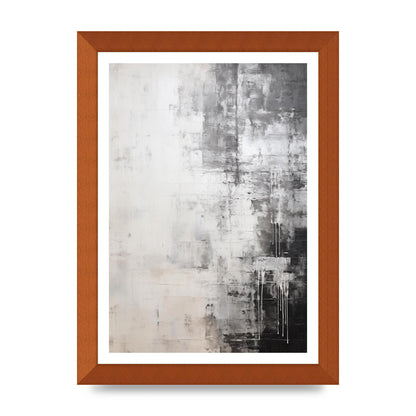 Layered Wax in Black and White Encaustic