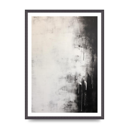 Layered Wax Encaustic Depth in Monochrome