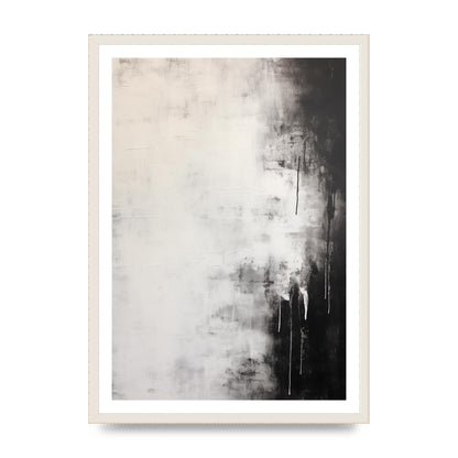 Layered Wax Encaustic Depth in Monochrome