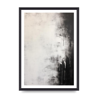 Layered Wax Encaustic Depth in Monochrome