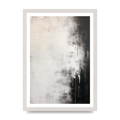 Layered Wax Encaustic Depth in Monochrome