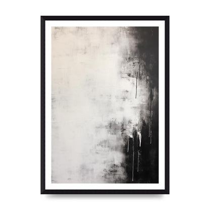 Layered Wax Encaustic Depth in Monochrome