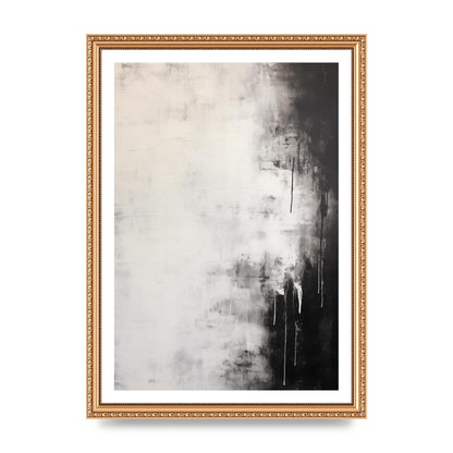 Layered Wax Encaustic Depth in Monochrome