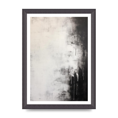 Layered Wax Encaustic Depth in Monochrome