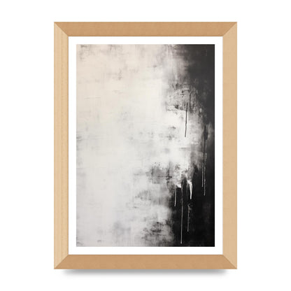 Layered Wax Encaustic Depth in Monochrome