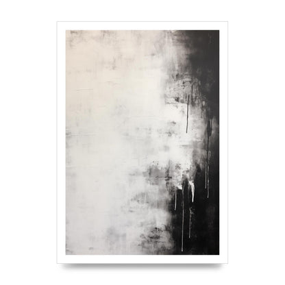 Layered Wax Encaustic Depth in Monochrome