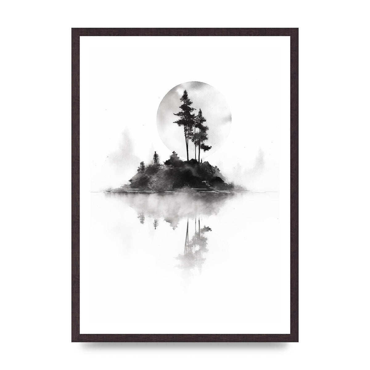 Soft Gradients and Textures in Monochrome Art