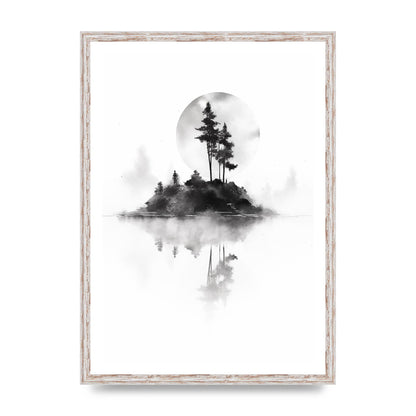 Soft Gradients and Textures in Monochrome Art