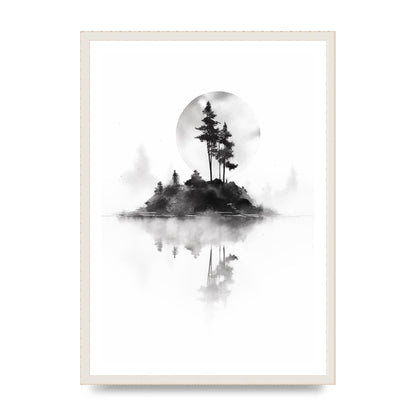 Soft Gradients and Textures in Monochrome Art