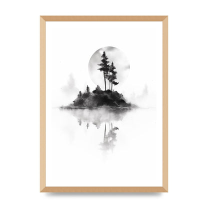 Soft Gradients and Textures in Monochrome Art