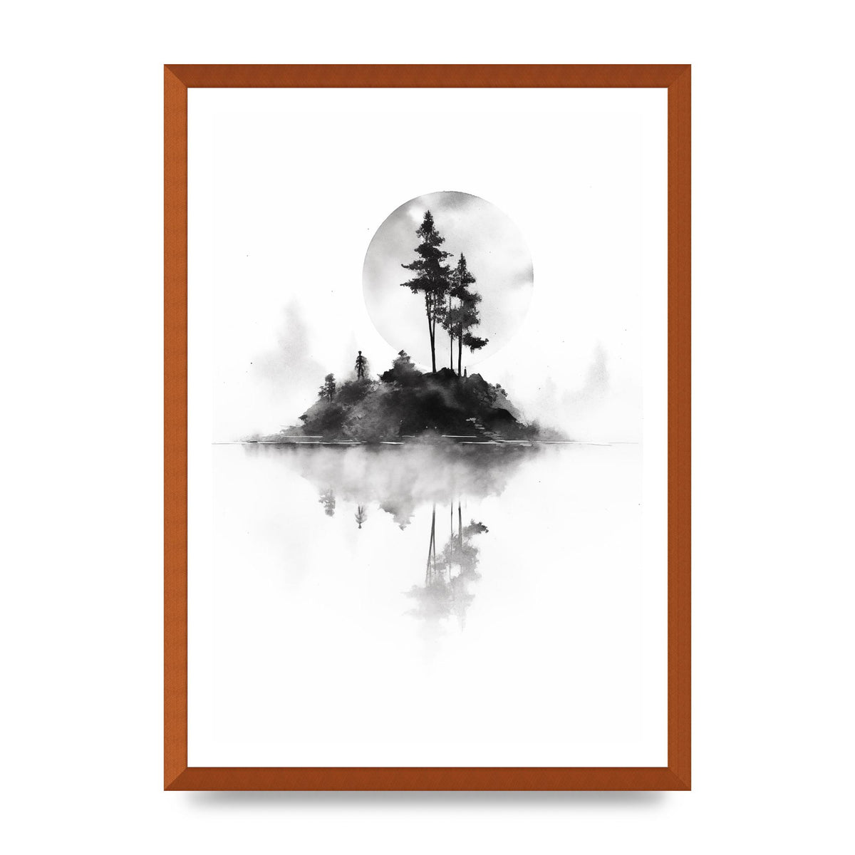 Soft Gradients and Textures in Monochrome Art